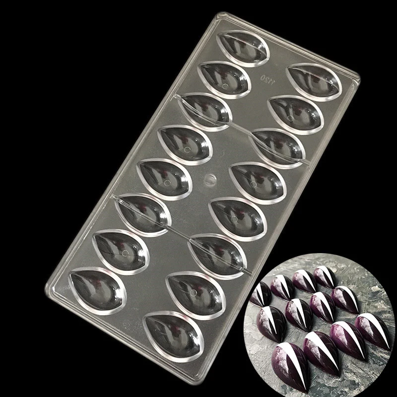 3D форма лотоса поликарбонатная шоколада для выпечки kitche сладостей конфеты PC