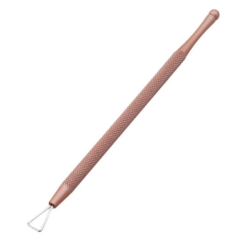 

UV Gel Remover Dual-ended Dotting Pen Stainless Steel Gold Silver Pedicure Nail Art Tools for UV Gel