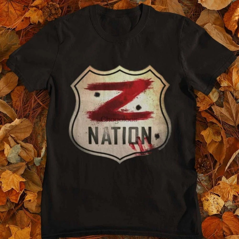 Футболка Z Nation 1 футболка Tv Show щенки и котята с оборками зомби одежда для |