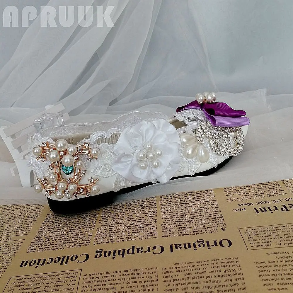 Роскошный Кристальный со стразами на плоской подошве шнуровке женская обувь