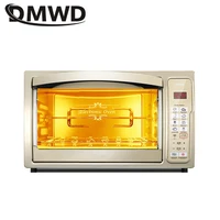 dmwd 30l remote control smart electric oven 220v household oven roast chicken egg tart cake baking machine pizza maker