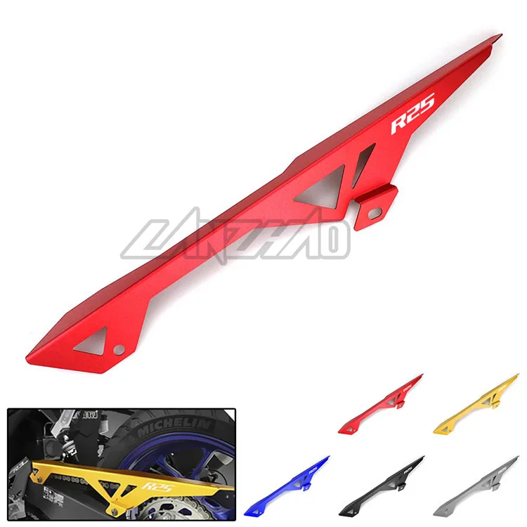 

R3 R25 motorcycle performance in 2013-2019 CNC chain cover chain after decoration box protection cover chain