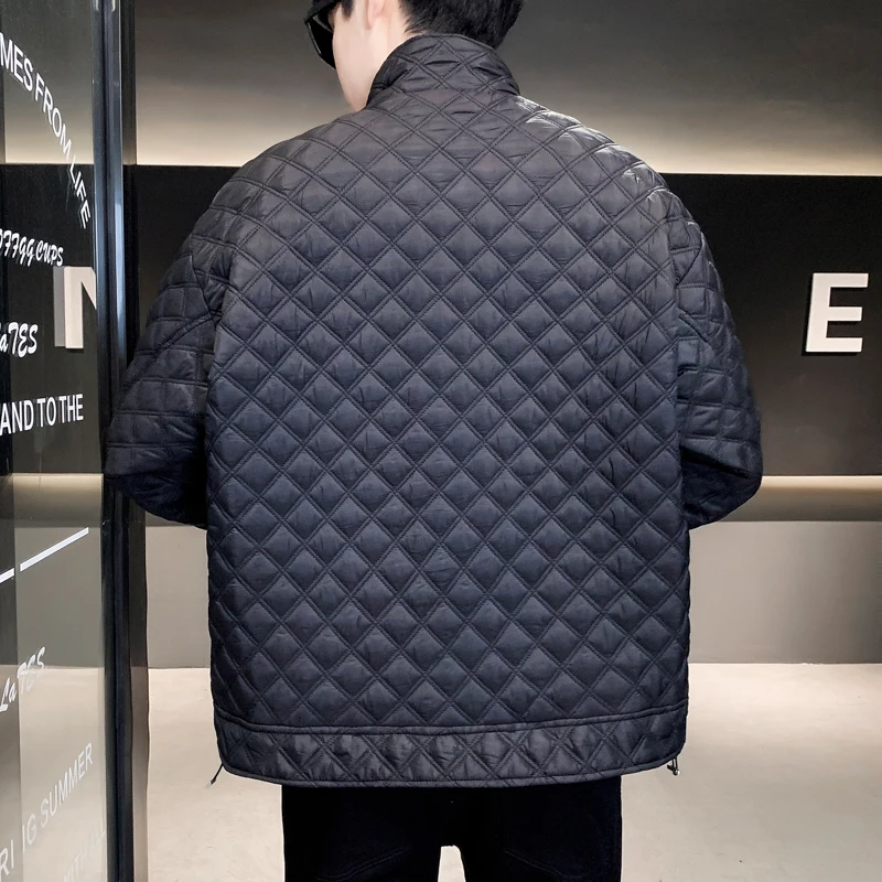 2021 Brand Autumn Winter Thick Warm Parkas for Men's Solid Color Casual Loose Jackets Coat Waterproof Outdoor Tops Male Clothing