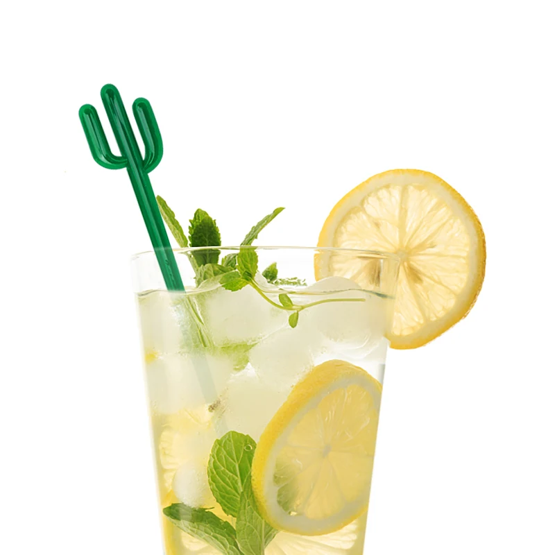 

6pcs WEIGAO Summer Juice Drink Stirrers High Quality Hawaiian Beach Party Decor Cocktail Swizzle Sticks Kitchen Bar Tool