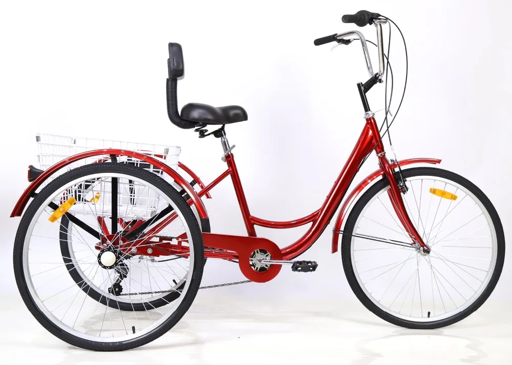 Трехколесный задняя ось велосипеда трицикл односкоростной задний мост/7