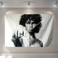 classic pop rock singer posters metal music stickers band logo high quality flag banner wall chart wall art home decoration a1