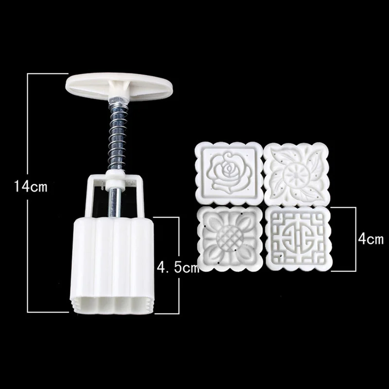 Принадлежности для кухни 50 г 5 шт. штампы квадратные Цветы Луна Форма торта