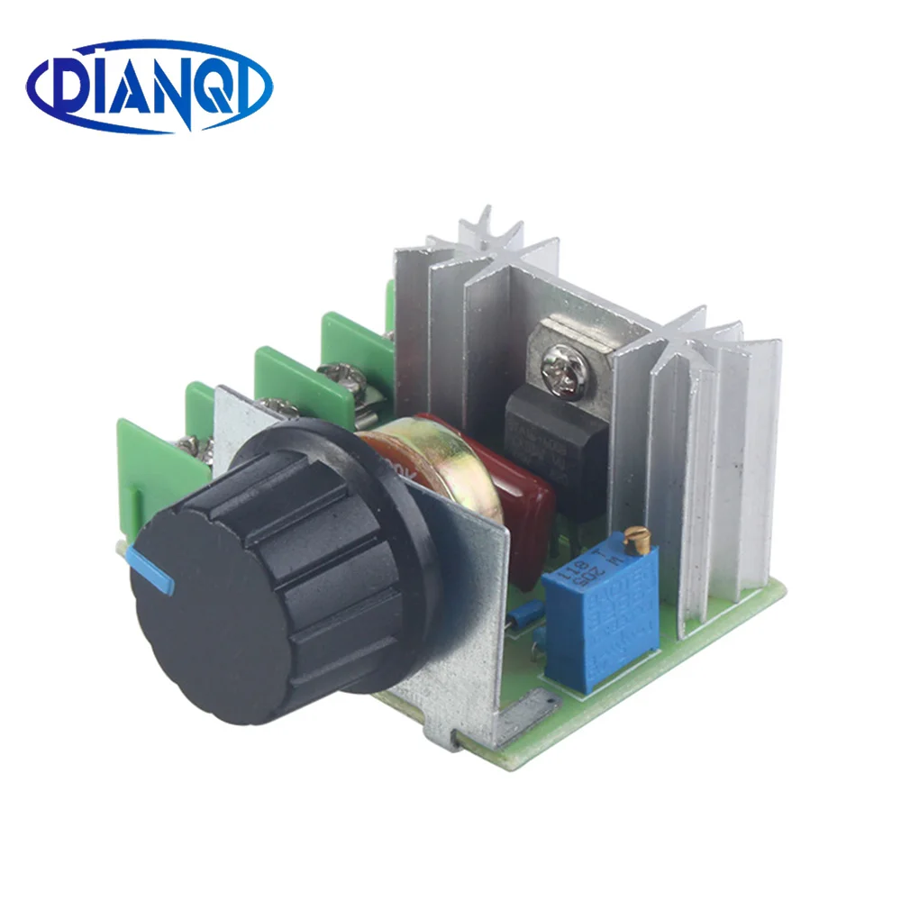 Стабилизатор напряжения SCR 2000 Вт регулятор контроллер скорости переменного тока