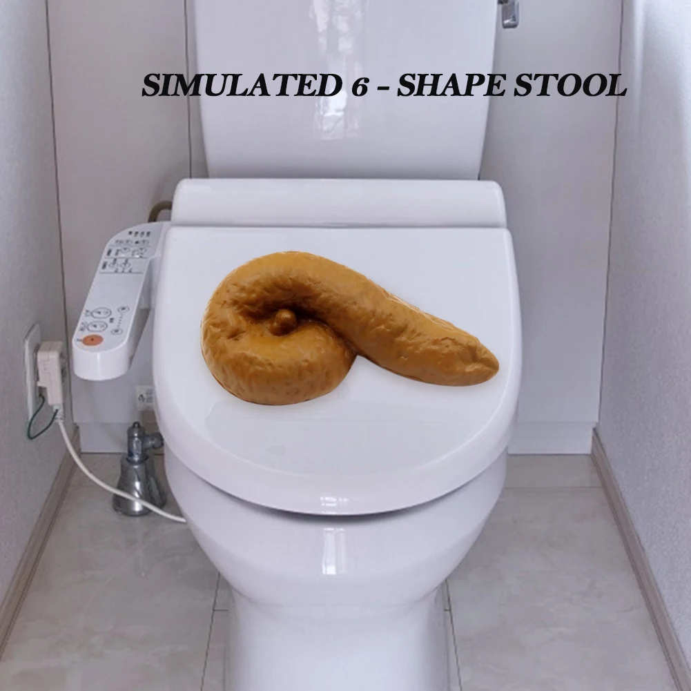 Реалистичные фекалы Искусственное искусство развлечение и орнаментная