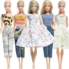 BJDBUS 5 шт.компл. модный смешанный стиль Кукла наряд вечернее платье принцесса юбка аксессуары Одежда для куклы Барби DIY игрушки