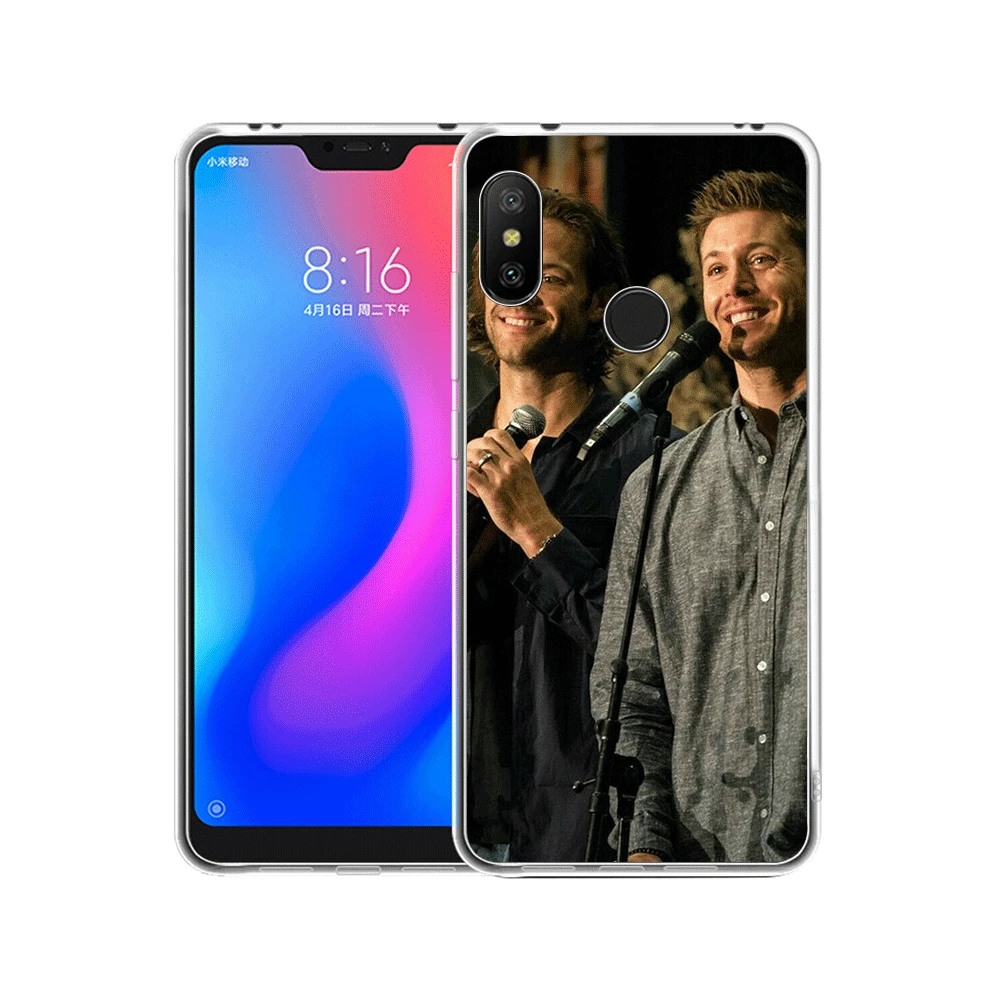 Мобильный телефон чехол для Xiaomi Redmi Note 4 4X 3 5 6 7 Pro 5A Жесткий Чехол Supernatural Jared Padalecki