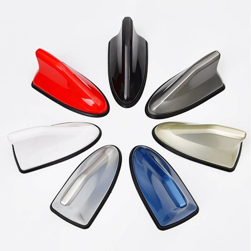 

Car-Styling Exterior Decoration Parts Car Roof Radio Shark Fin Antenna Auto Waterproof FM/AM Signal Receiver Aerials Universal