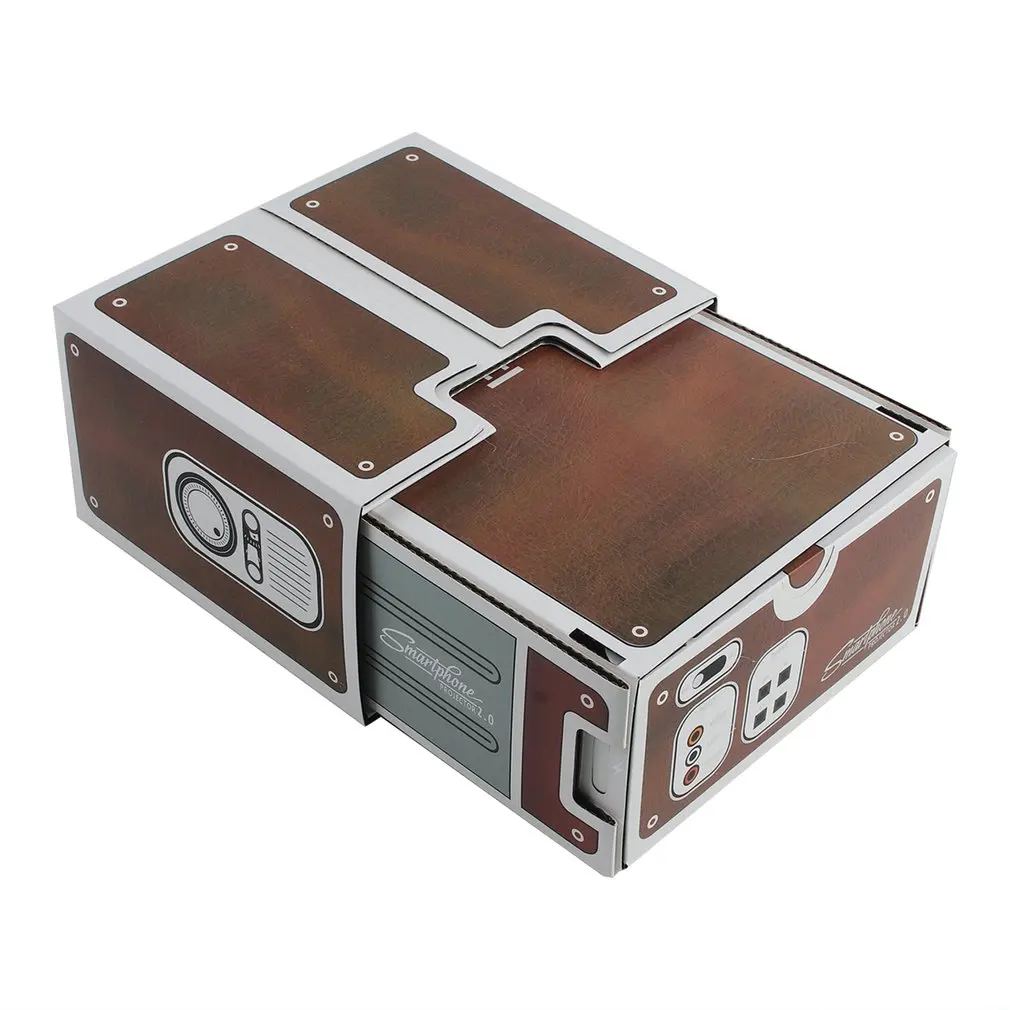 Компактный развлекательный проектор второго поколения сделай сам для смартфона