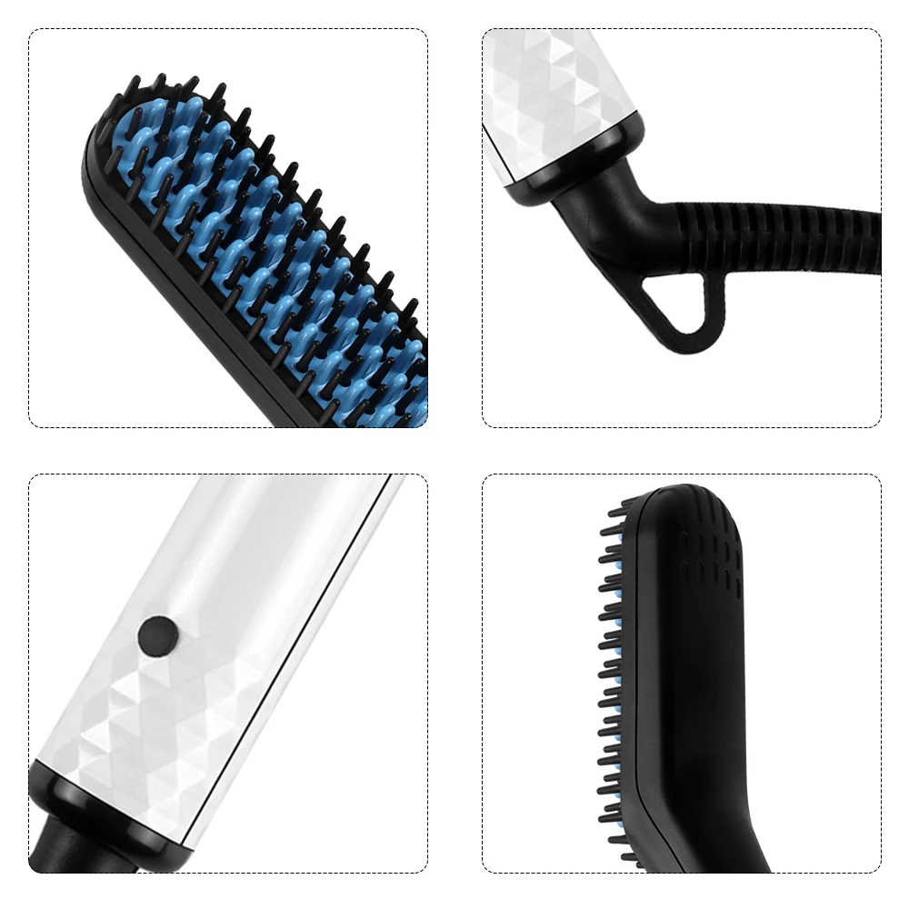 2 температурных уровня выпрямитель для бороды многофункциональная расческа