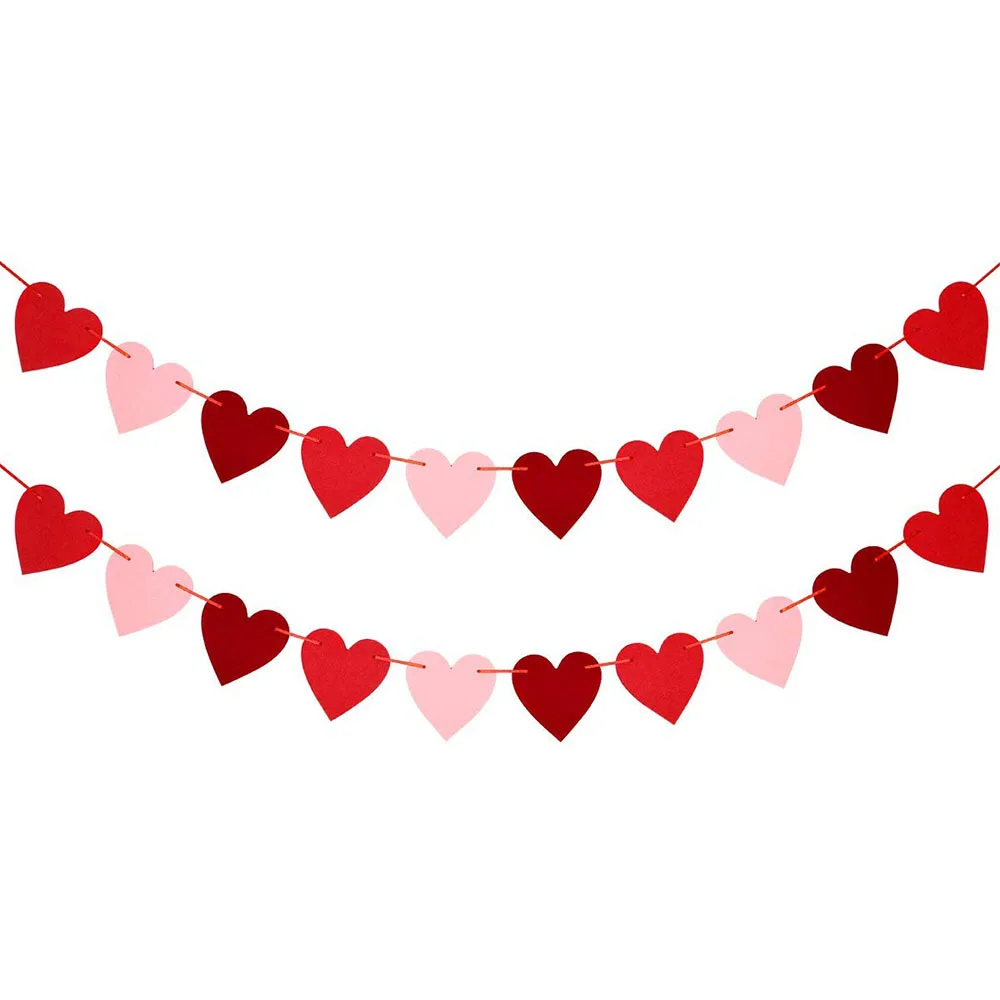 Happy Valentine's Day Latex Balloons Hanging Banner Valentines Day Gifts Balloons Decoration Party Decoration enlarge