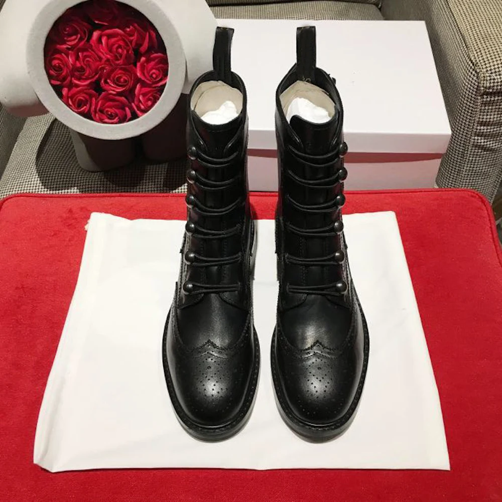 Женские ботинки ботильоны из натуральной кожи новые модные полусапожки осенние