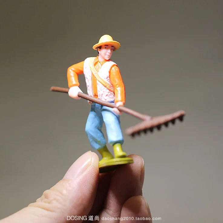 Миниатюрная модель животного на ферме украшения с изображением милой свинки для