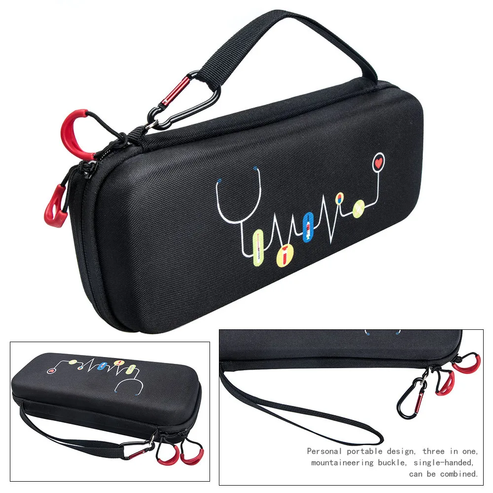 2021 портативный стетоскоп Жесткий EVA чехол для переноски 3M Littmann Classic III / MDF ADC Omron и