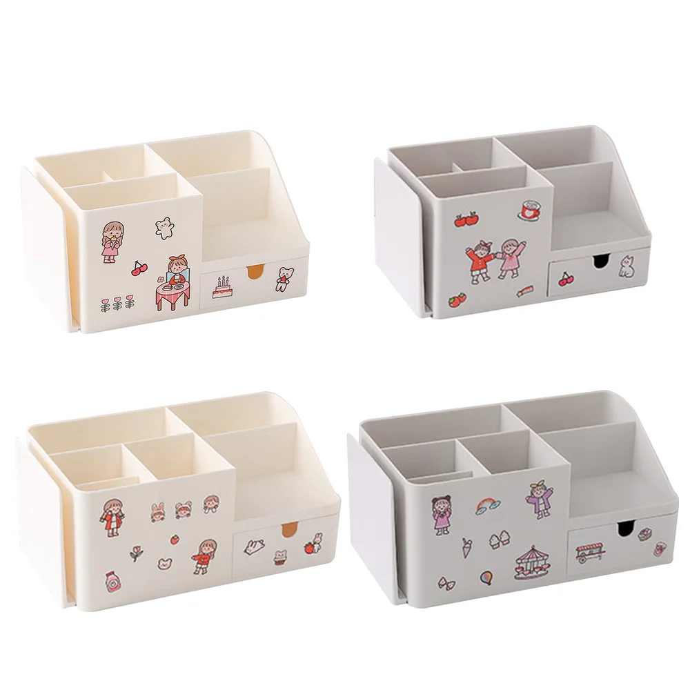 

Plastic Creative Drawer Box Bathroom Sort Out Neat Storage Home Organization Practical Storage Cabinet Storage Box Office