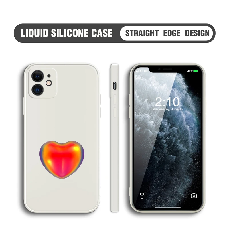 

Nohon Luxury Case for iPhone 12 Pro Max 11 Coque Casing for iPhone 8 7 6 6S Plus X XR XS SE 2020 Liquid Silicone Phone Case