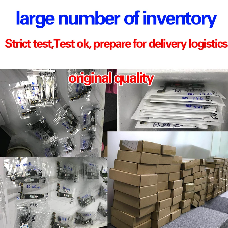 100% оригинальная разблокированная материнская плата для iphone 6 с сенсорным ID/без