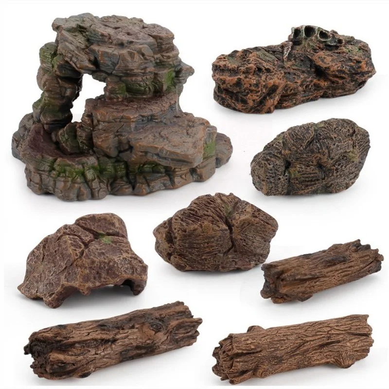 

1PC Simulation Premium Miniature Fake Sand Table Stones Stone Crafts Stones Models Sand Table Micro Landscape Stone Ornaments