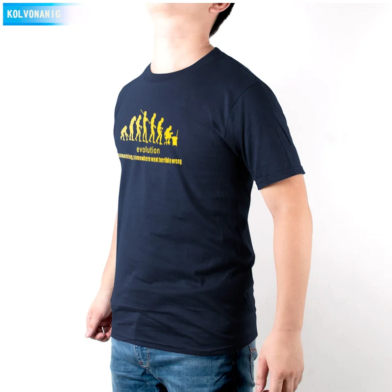 Haikyuu 2021 Мужская футболка с изображением Человека эволюции компьютера модные