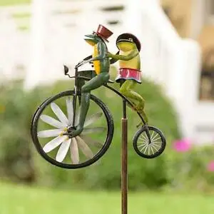 

Лидер продаж, ветряной Спиннер для животных, украшение для езды на велосипеде, винтажная велосипедная ветряная мельница для двора и сада