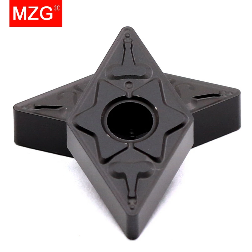 

MZG 10PCS DNMG 1506 TM ZC2512 Carbon Steel CNC Cutting Boring Turning Machining Toolholder Indexable Carbide Inserts