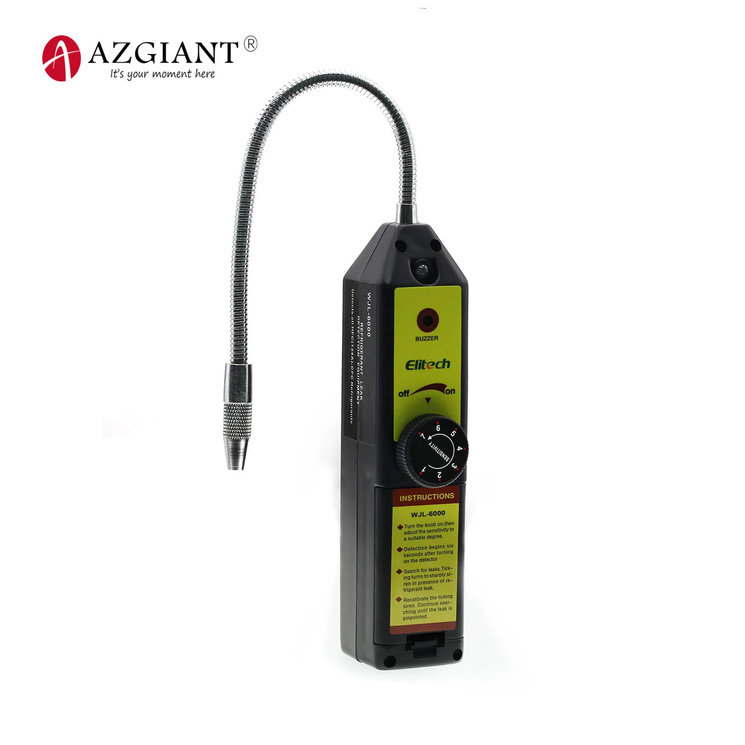 Детектор утечек Elitech фреон галогеновый хладагент тестер утечки газа HVAC