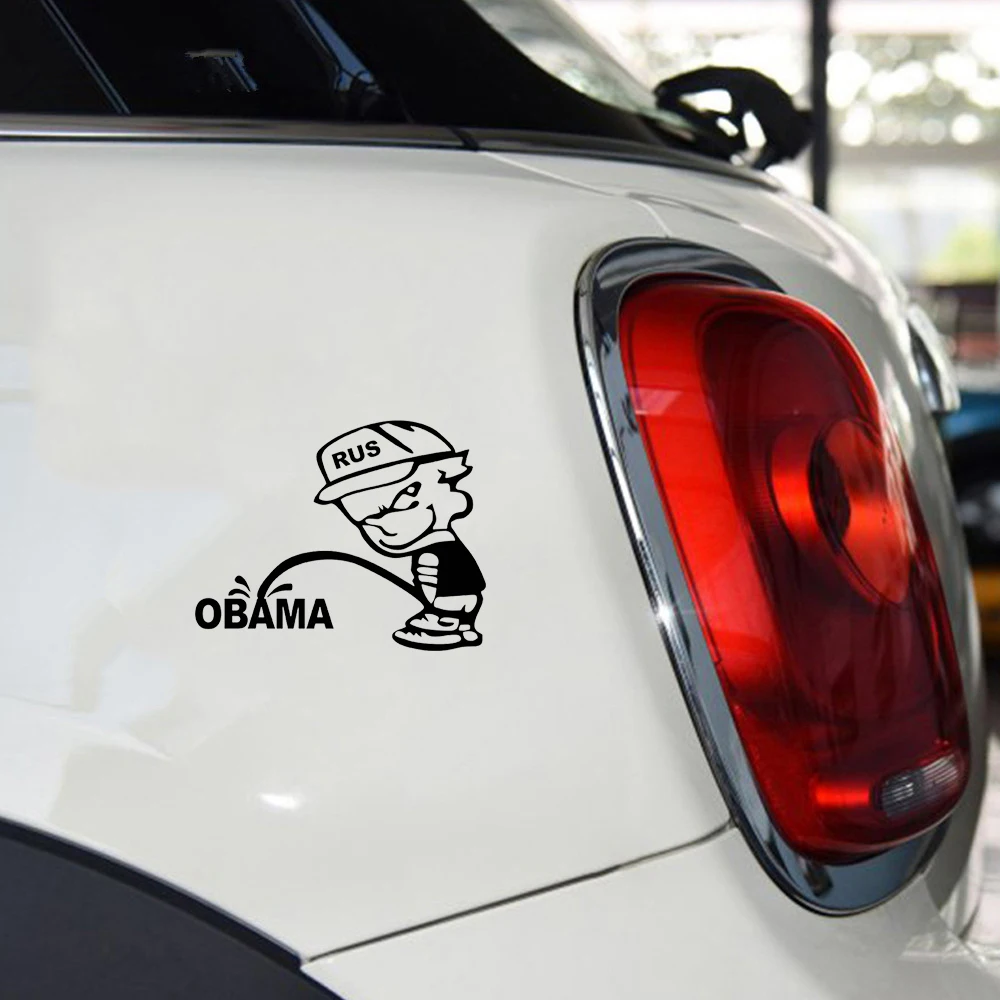 Интересные российские наклейки на автомобиль Bad Boy Pee мотоцикл виниловые Jdm |