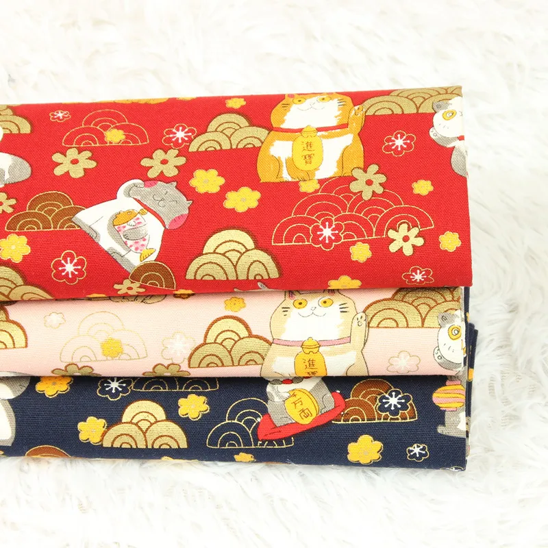 Оригинальный дизайн 3 цвета золотой металлик японский Манеки Neko Fortune Cat