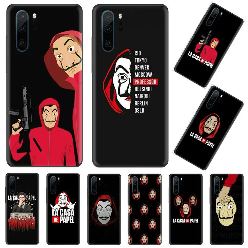 Money heist la casa de papel чехол для телефона Huawei P 9 8 10 40 Mate 30 Honor 8A 20 20s 9x nova 6se 5t Y9s PSMART lite pro 2017 |