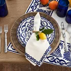 10 шт. имитация лимонного растения Салфетка кольцо фруктовая мука Пряжка отель модель номер Салфетка кольцо