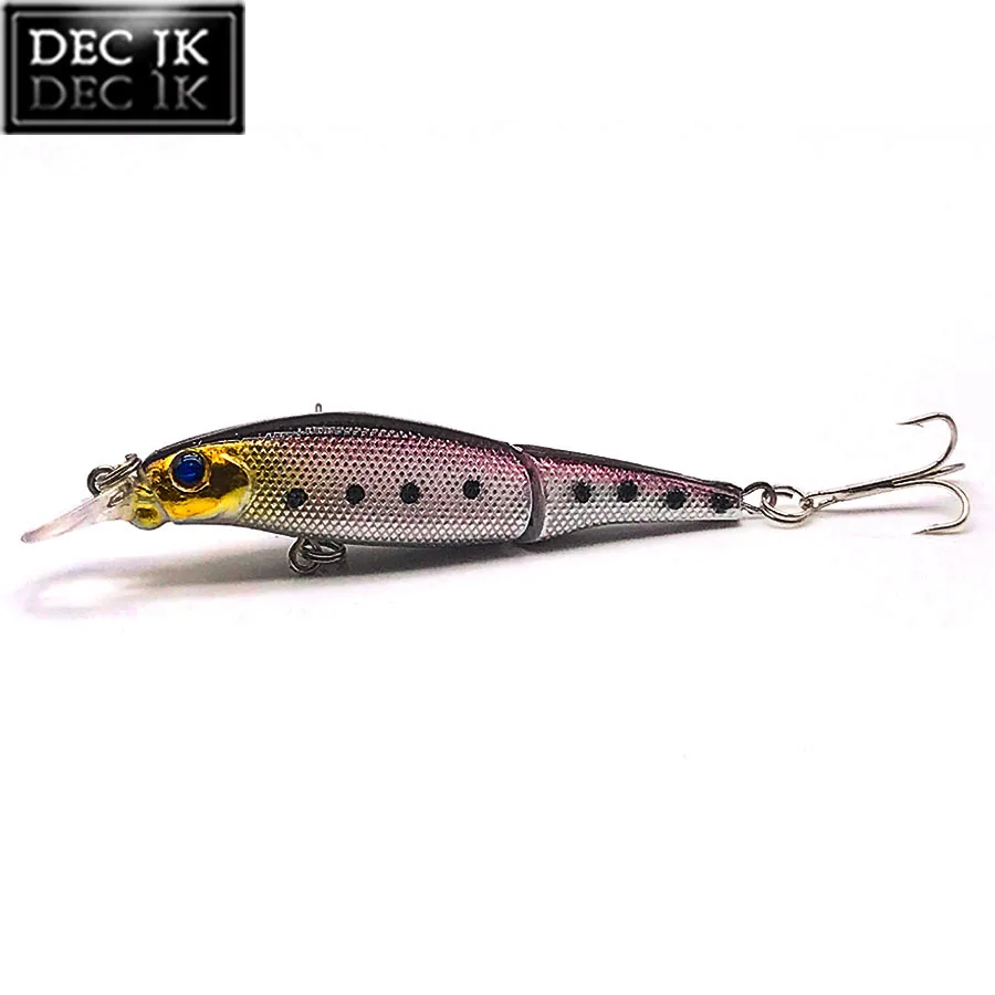 Гольян воблер для троллинга щуки 2 секции искусственная Рыболовная Приманка