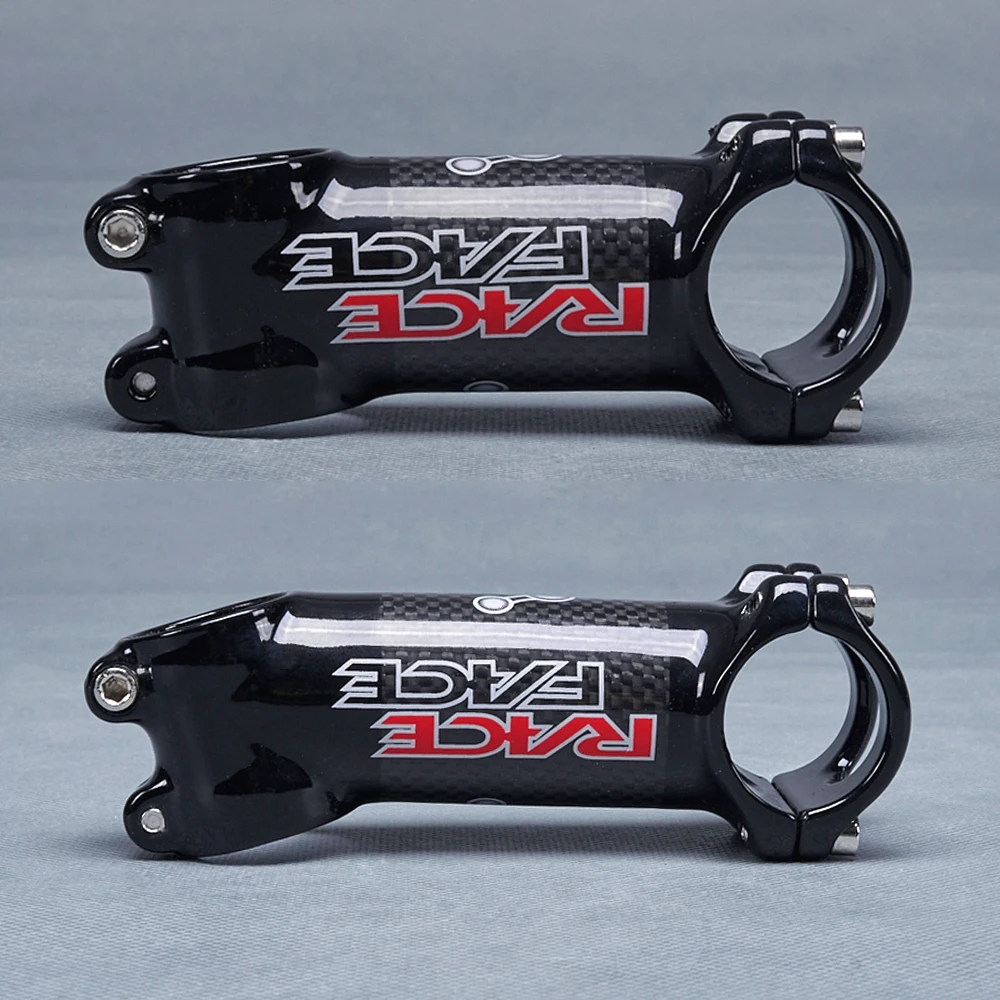 

Race Face Next Glossy 3K Carbon & Aluminum Bicycle Stem Road / MTB Bike Stem 6 / 17 Degrees 31.8 *60/70/80/90/100/110/120mm