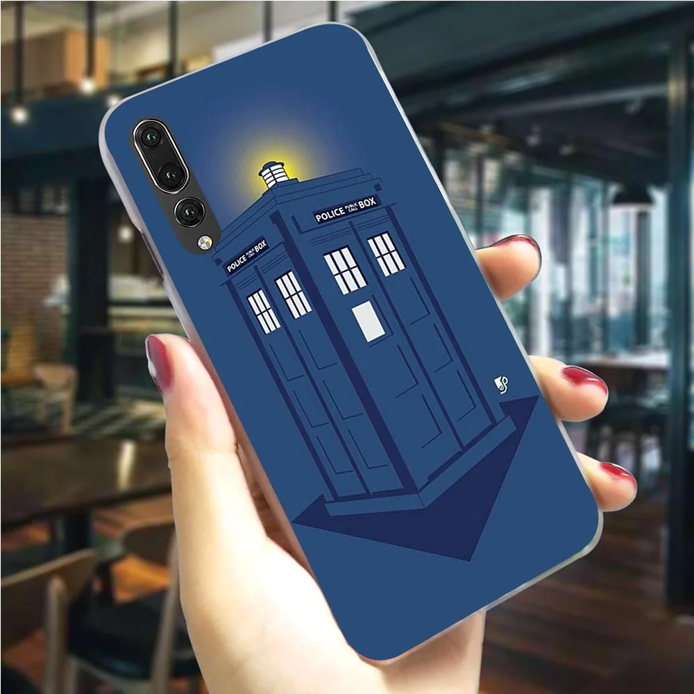 Чехол для телефона Huawei P20 Lite 2018 Tardis Box Doctor Who TV Case P9 Mini P10 20 30 Pro P Smart Z Mate 10 Pro|Бамперы| |