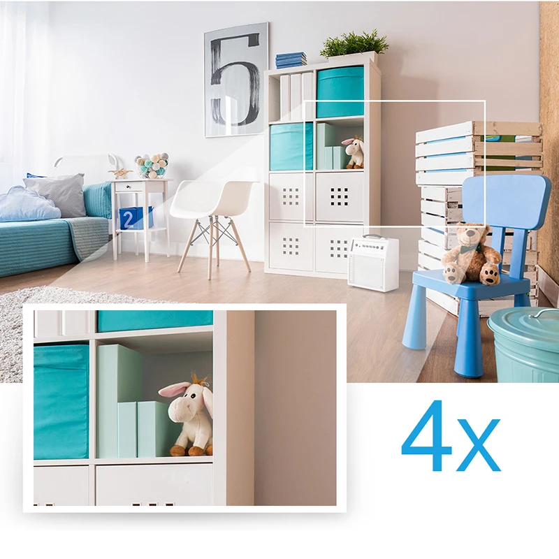 FREDI 4X Zoomable IP камера 1080P Автоматическая отслеживающая наблюдения s домашняя