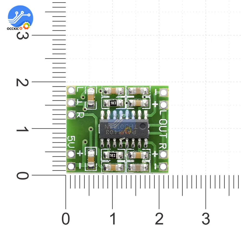 Плата цифрового мини усилителя PAM8403 2*3 Вт класс D|board board|board digitalboard to board |