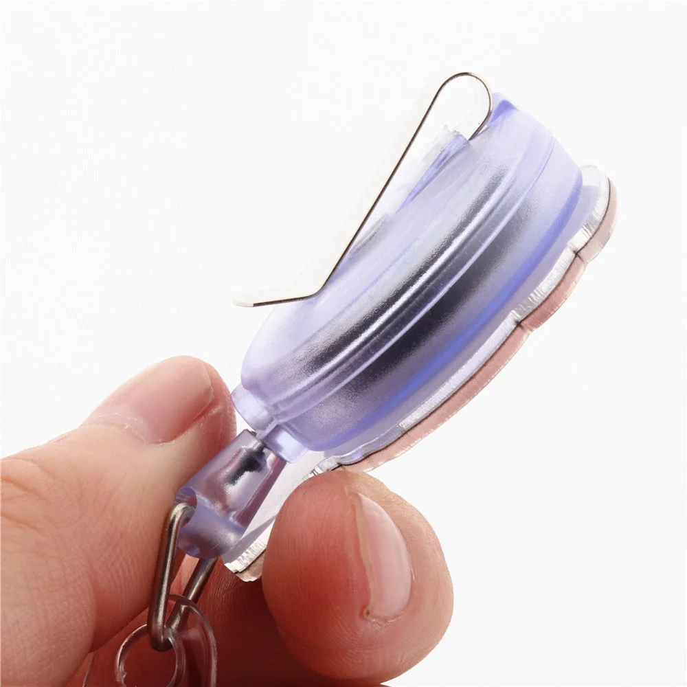 

Retractable Badge Reel Nurse Exhibiton ID Name Card Badge Holder Cute Clips Key Card Holder Belt Clips Keychain Car Pendant Key