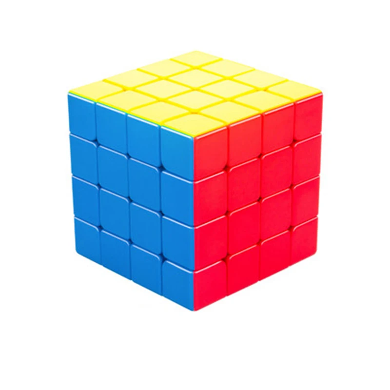 4X4 3X3X3/4X4/5X5 Спецификация магический куб скорость для карманных наклеек Головоломка Куб профессиональные Развивающие игрушки для детей/малышей - Цвет: 4X4