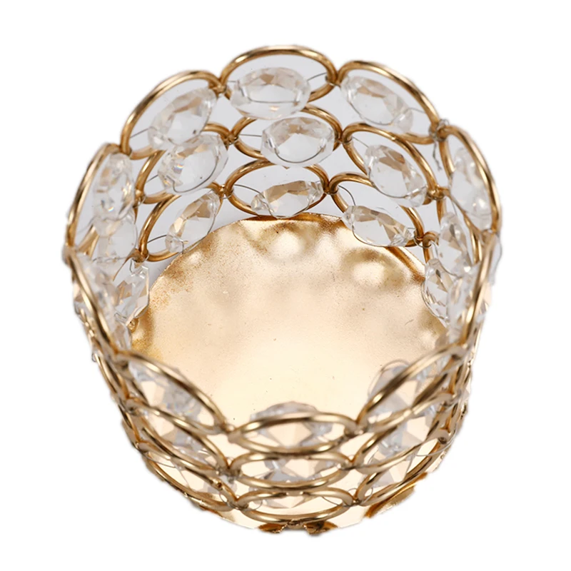 Европейские Подсвечники Для чайсветильник свечей серебряные/Золотые