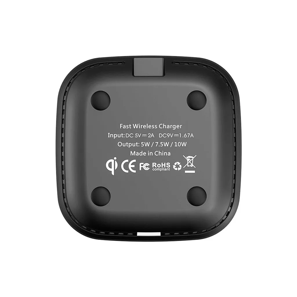 Беспроводное зарядное устройство Ouhaobin для iPhone X 10 Вт быстрая зарядка Samsung Glaxy Note