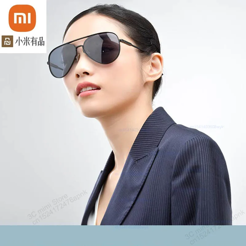 

Original xiaomi youpin nylon polarized aviator sunglasses pro UV400 ultra-thin lightweight suitable for outdoor travel driver