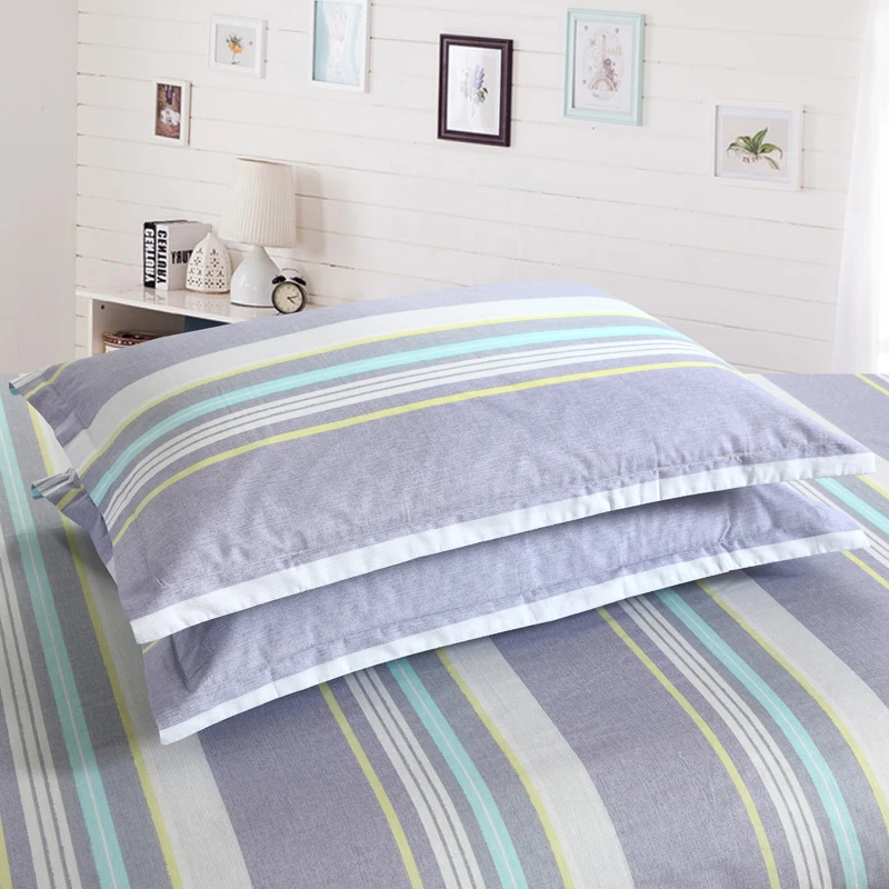 

100% cotton bedding set stripes Modern stripe style bed sets include twin full queen king duvet cover fitted sheet pillowcase