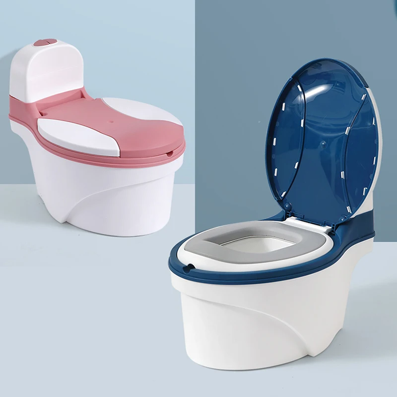 Обновление новых детей/малышей Туалет учебный горшок бесплатно щетка + мешок для