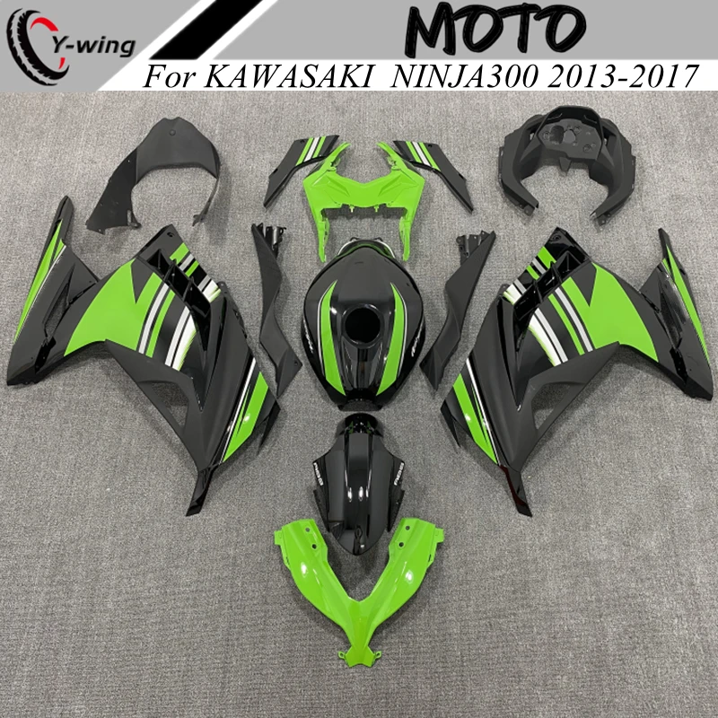 

Motorcycle Color Body ABS Injection Fairing Kit Housing FOR Kawasaki Ninja 300 NINJA300 EX300 13-17 2013 2014 2015 2016 2017