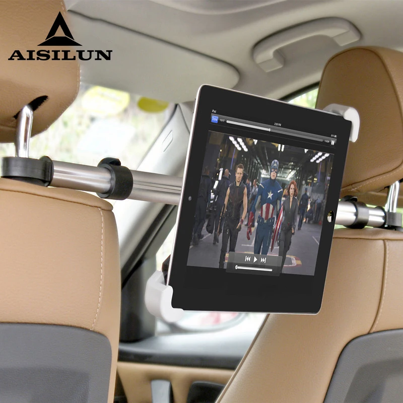 Держатель для планшетных ПК Авто Вернуться подголовник сиденья Монтаж держатель