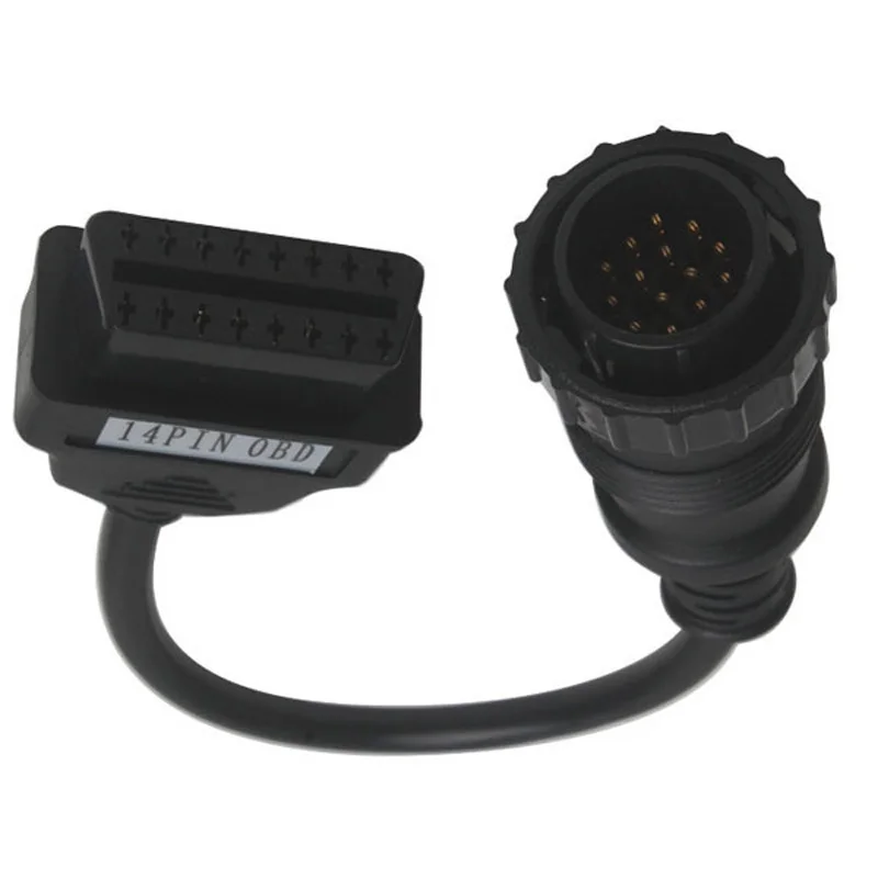 ObdTooL для MB Sprinter 14 Pin to 16 OBD 1 2 диагностический сканер соединительный кабель|Кабели и