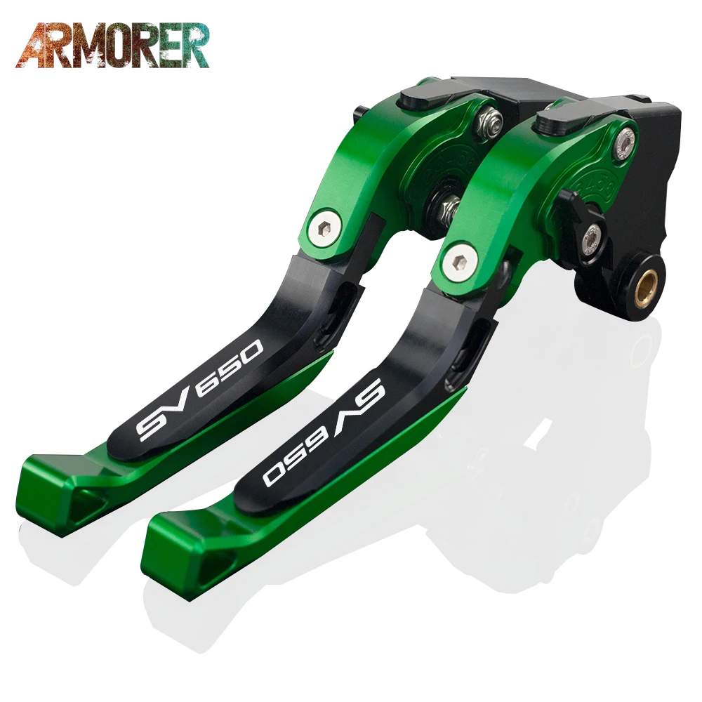 

For Suzuki SV650 1999-2009 SV 650/X 2016-2020 2017 2018 2019 Motorcycle Adjustable Folding Extendable Brake Clutch Levers Parts